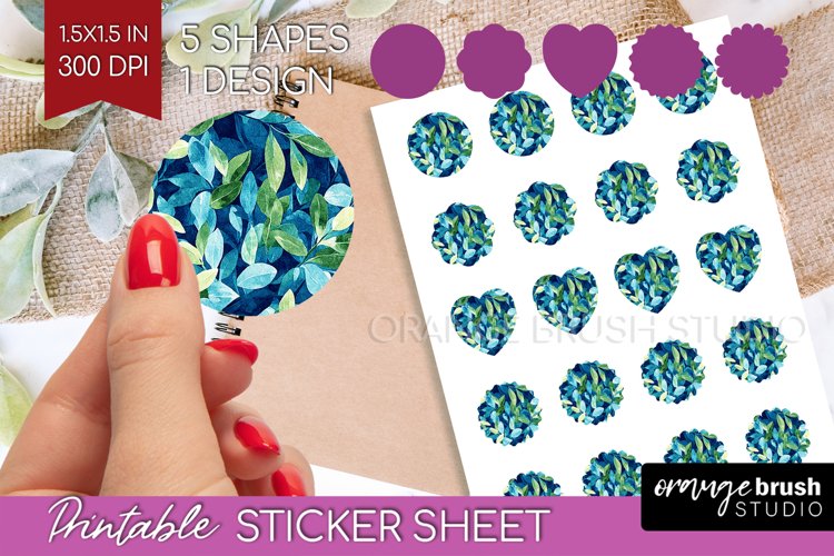 Eucalyptus Leaves Clipart Image 6