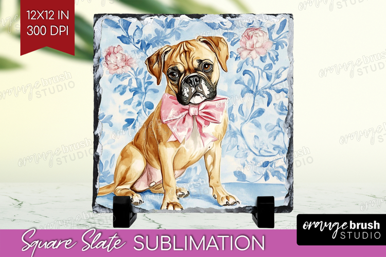 Boxer Dog Clipart Image 24