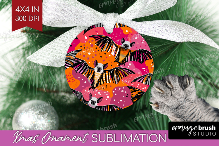 Halloween Ornament PNG - Brush Stroke PNG Sublimation