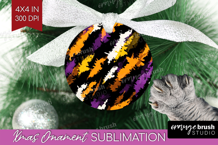 Halloween Ornament PNG - Brush Stroke PNG Sublimation