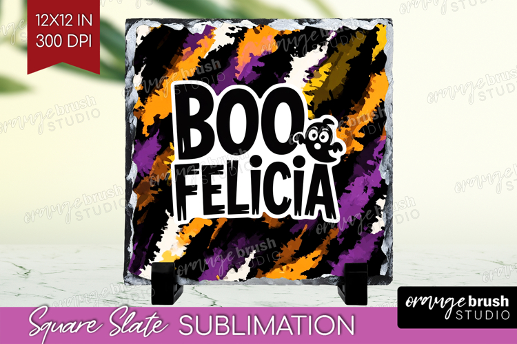 Halloween Quote Slate PNG - Sarcastic Square Slate