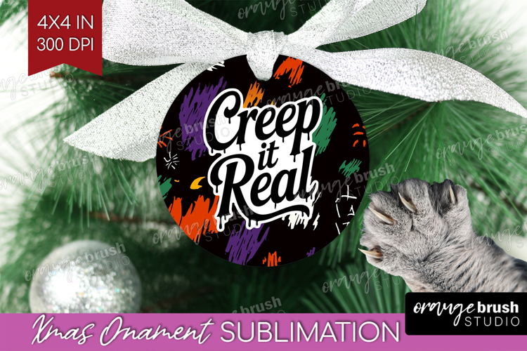 Halloween Quote Ornament PNG - Sarcastic PNG Sublimation