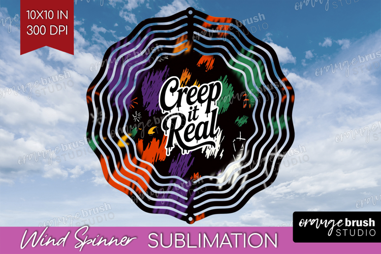 Halloween Quote Wind Spinner Sublimation PNG - Sarcastic