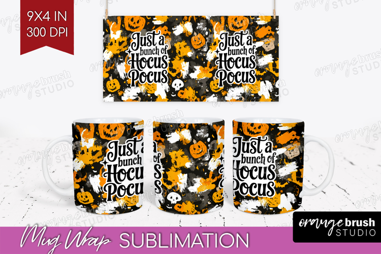 Halloween Quote Mug Wrap - Sarcastic Mug PNG Sublimation