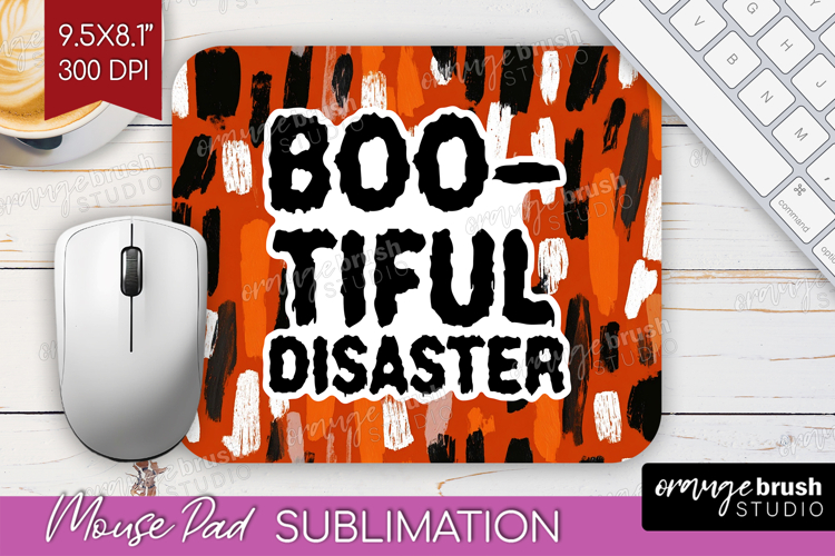 Halloween Quote Mouse Pad Sublimation - Sarcastic Mousepad
