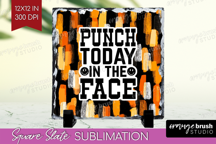 Sarcastic Halloween Quote Slate PNG - Brush Stroke Square