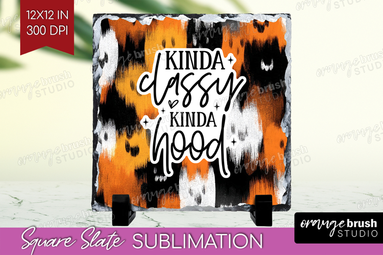 Sarcastic Halloween Quote Slate PNG - Brush Stroke Square