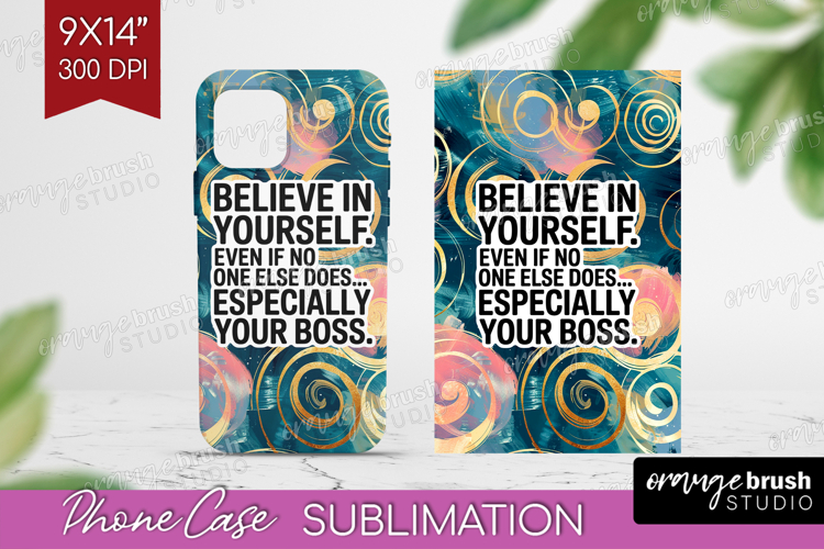 Funny Sarcastic Quote Phone Case PNG - Inspirational Case