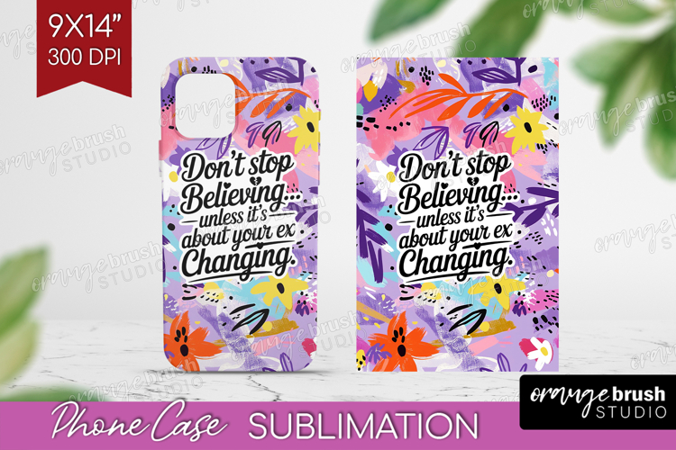 Funny Sarcastic Quote Phone Case PNG - Inspirational Case