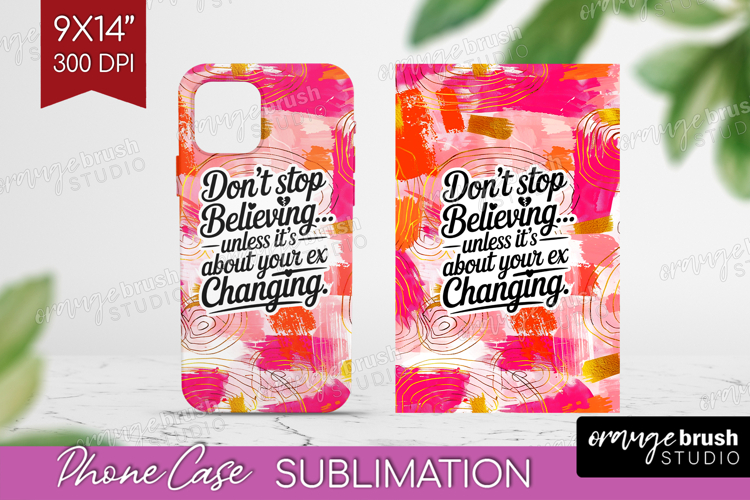 Funny Sarcastic Quote Phone Case PNG - Inspirational Case