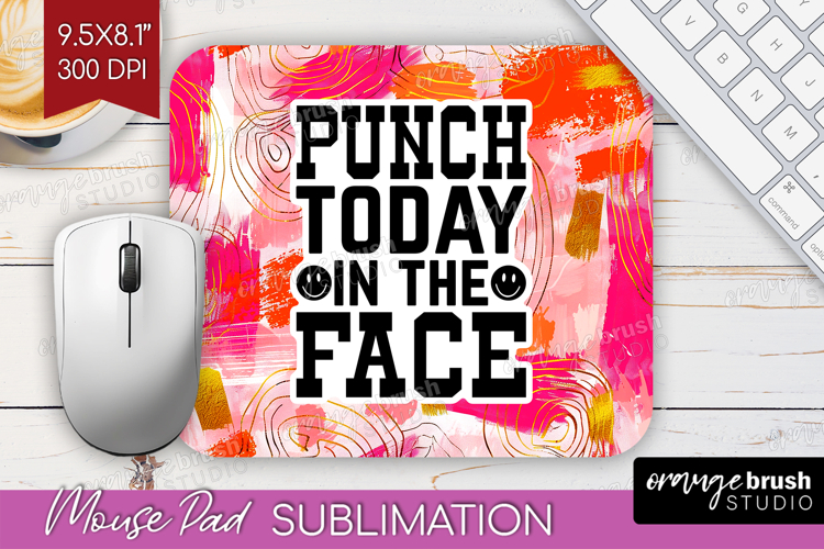 Sarcastic Quotes Quote Mouse Pad Sublimation - Brush Stroke