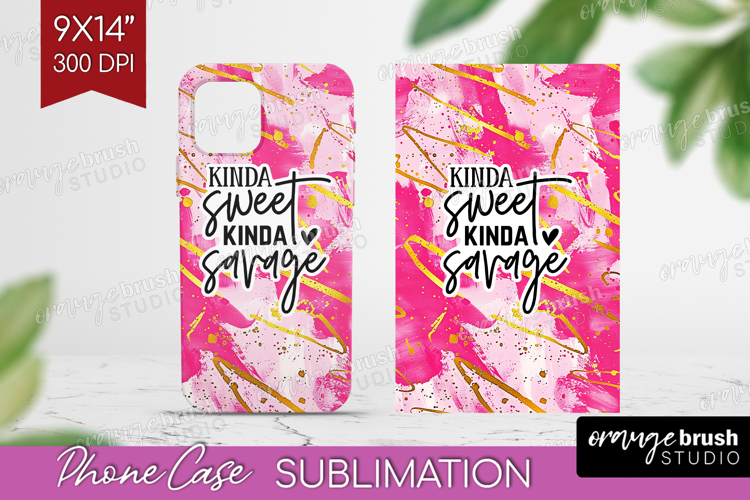 Sarcastic Quotes Quote Phone Case PNG - Brush Stroke Case
