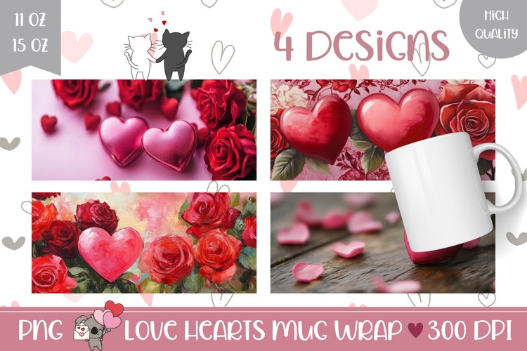 Red Hearts Png Image 21