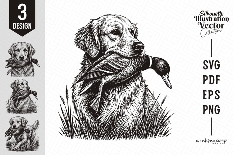 Golden Retriever Duck Hunting Dog