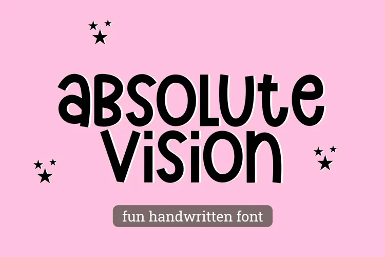 Absolute Vision Handwritten