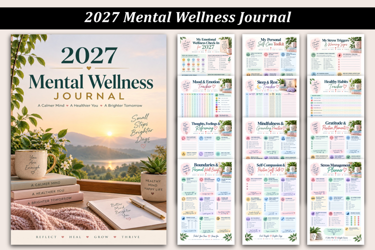 2027 Mental Wellness Journal