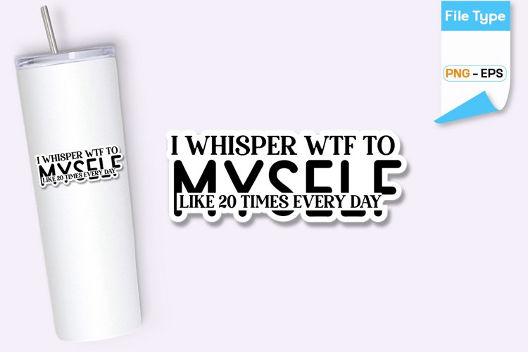 Sarcastic Sticker PNG Design example image 1