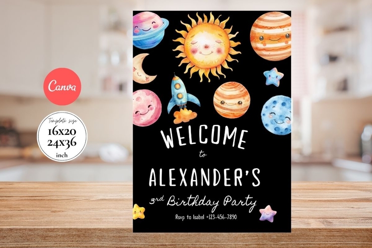 Baby Shower Welcome Sign Template 197
