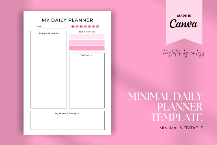 Digital Planner Templates Image 19