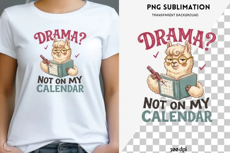 Funny Animal quote png design for T-shirts