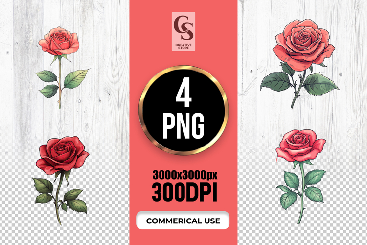 Rose Flower Png Image 4