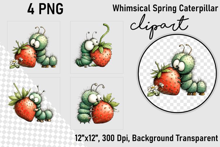 Caterpillar Clipart Image 7