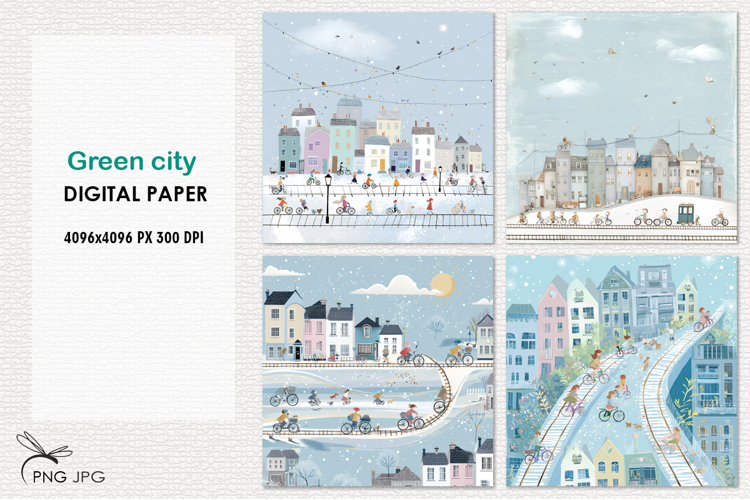 The Green City digital paper