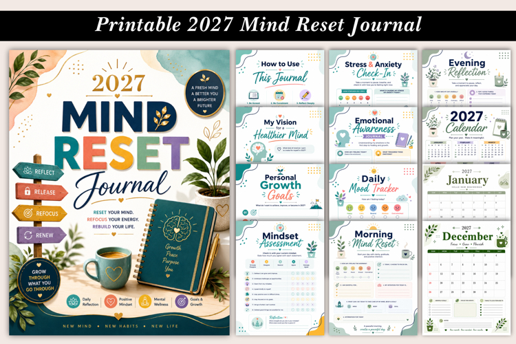 2027 Mind Reset Journal