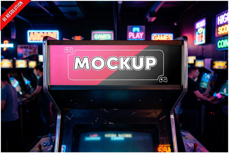 Arcade Machine Marquee