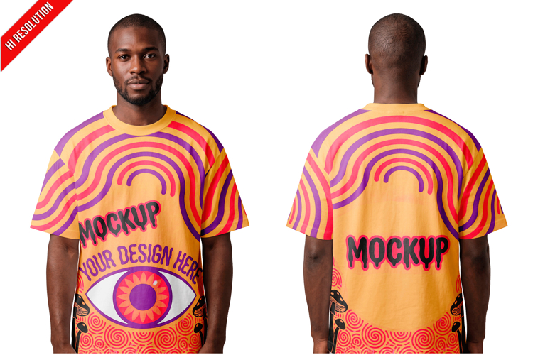 Oversized T Shirt Mockup