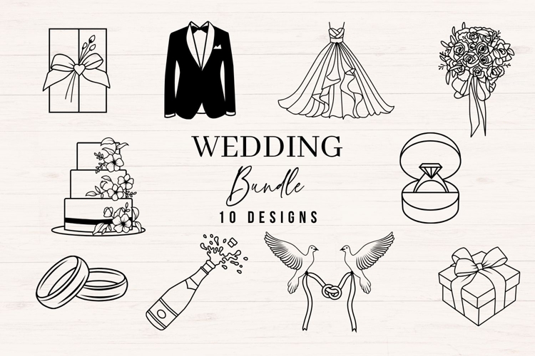 Wedding Invitation SVGs