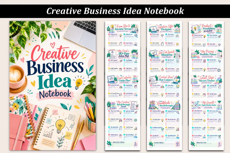 Creative Business Idea Notebook