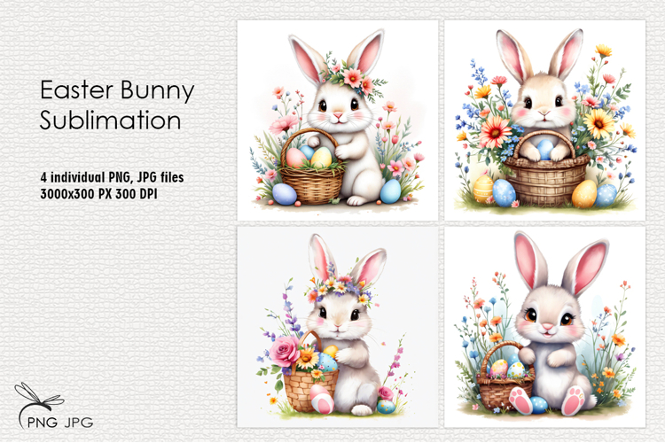 Easter Bunny Cliparts Image 3