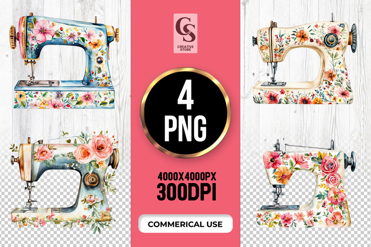 Sewing Machine Clipart