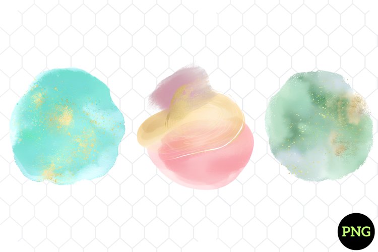 Watercolor Splash Clipart example image 1