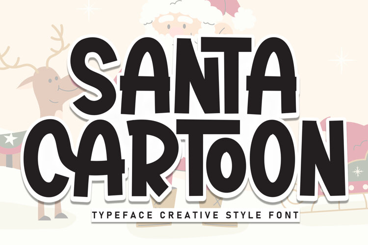 Santa Cartoon example image 1