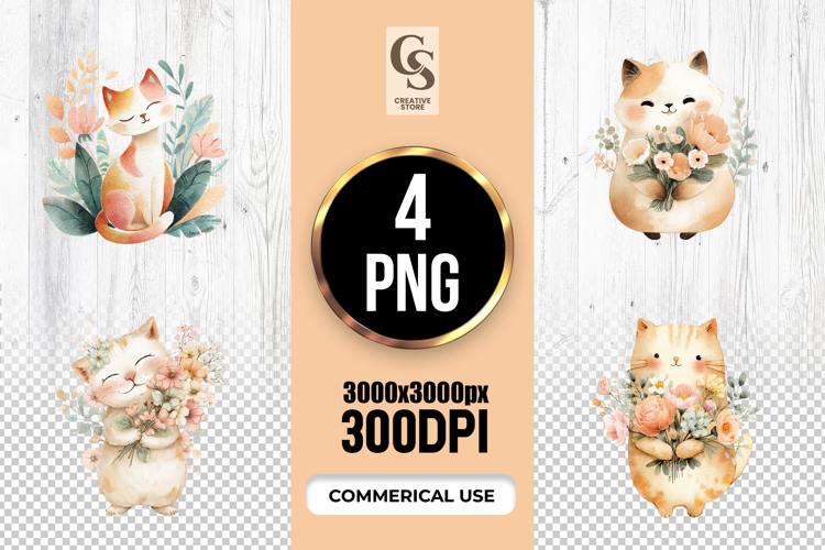 Cartoon Cat Image 12