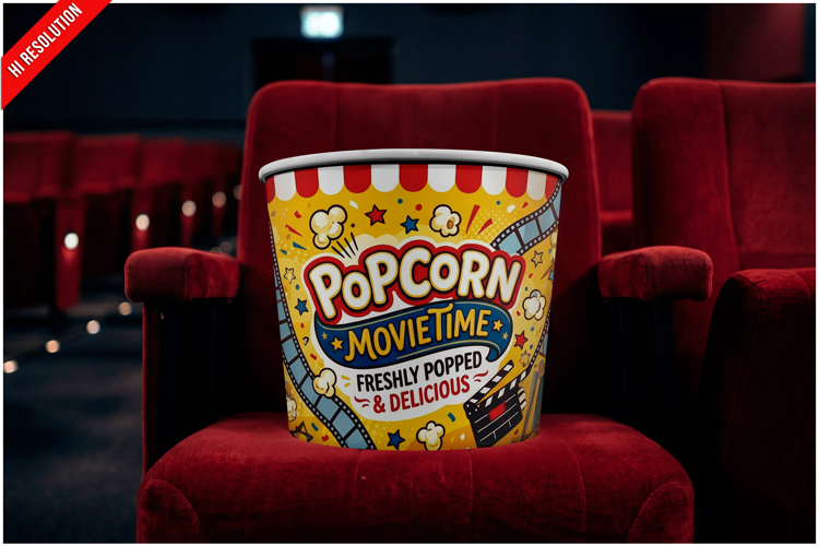 Popcorn Bucket In Cinema