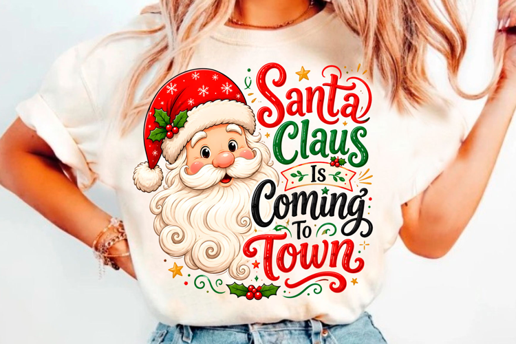 Santa Claus Is Coming to Town PNG