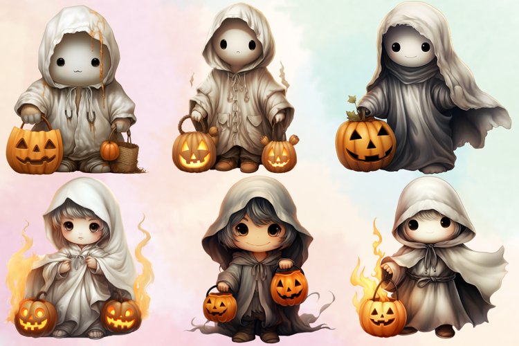 Ghosts Clipart Image 2
