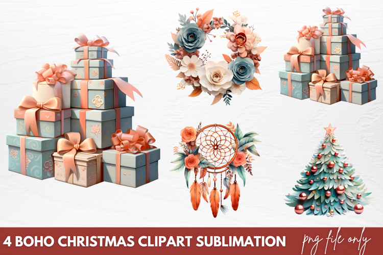 Christmas Watercolor Clipart Image 22