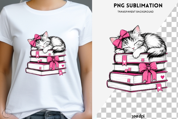 Book besties png design for T-shirts
