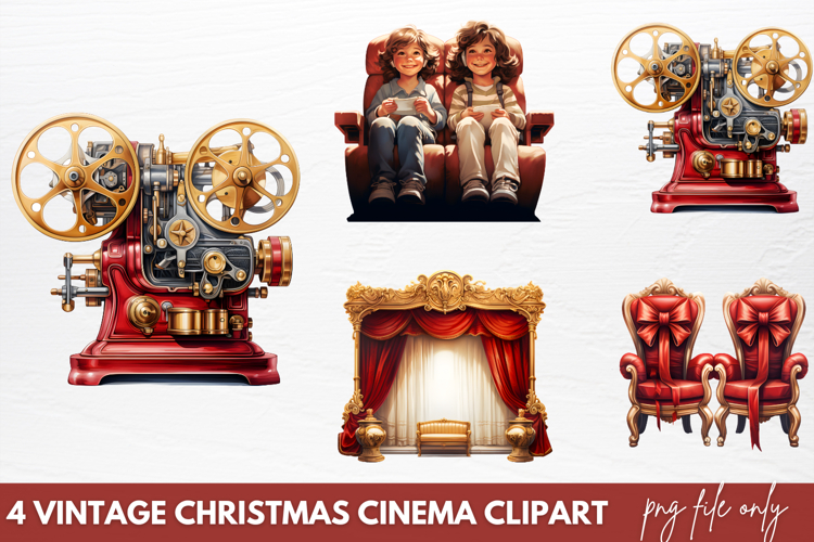 Boho Christmas Clipart Image 16