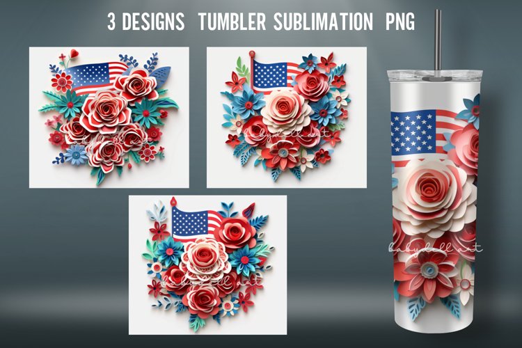 3d Sublimation Tumbler Designs Image 24