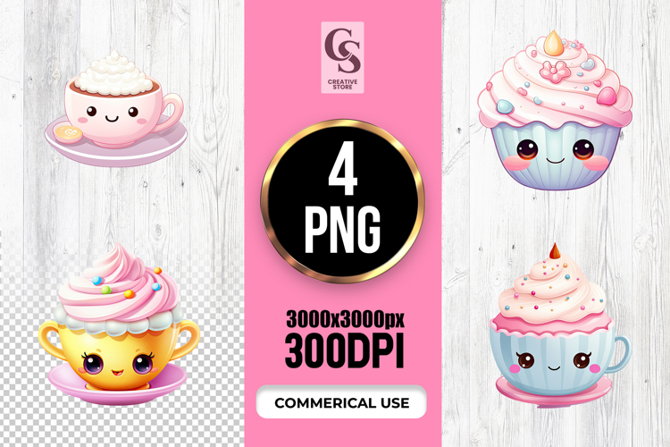 Cute Cupcake Clipart  Image 2