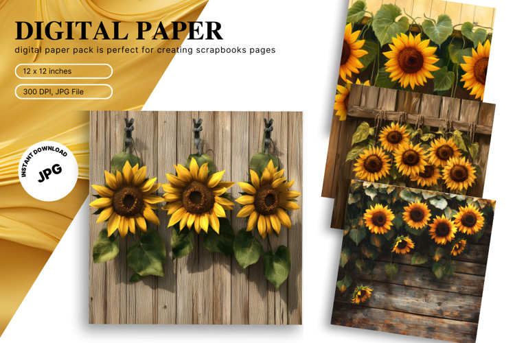 Sunflower Background Image 22