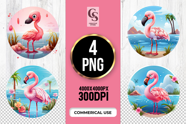Flamingo Illustration Image 18