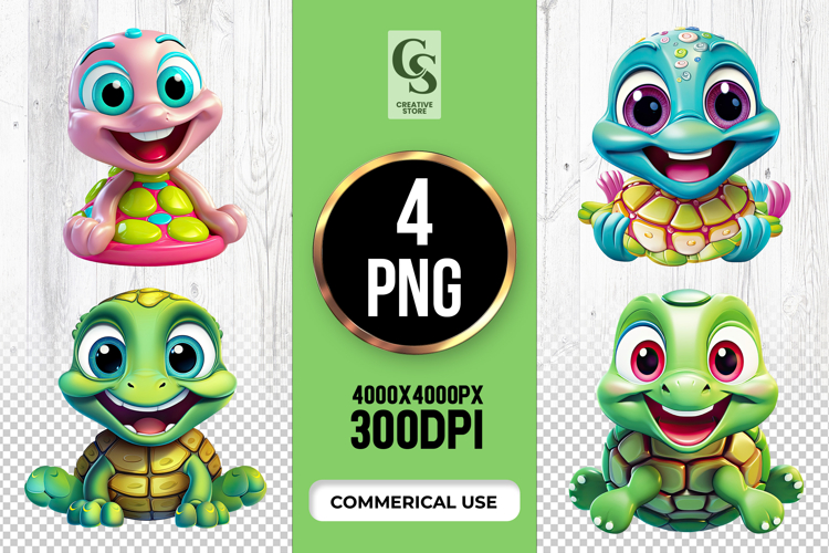 Turtle Clipart Image 4