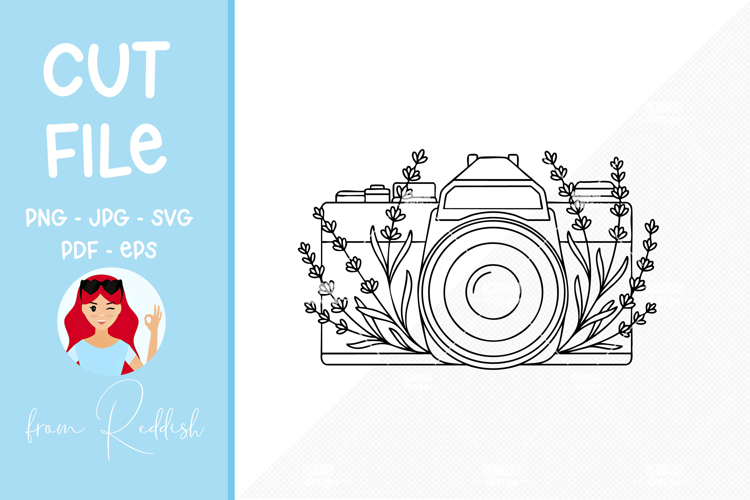 Vintage Camera Clipart Image 10