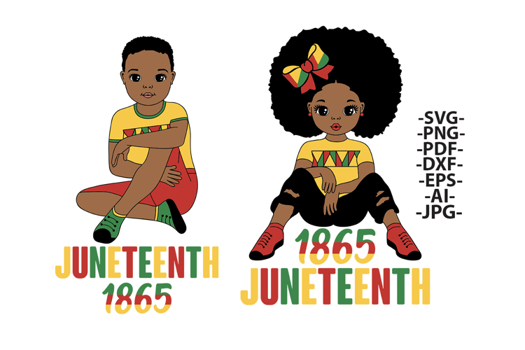 Juneteenth Afro Svg Image 9